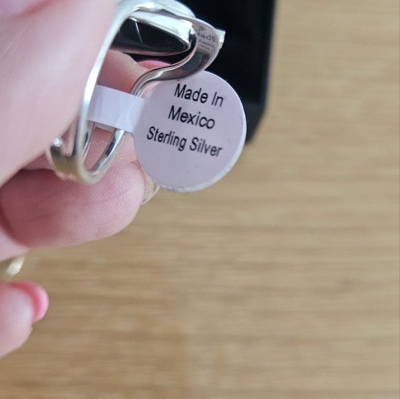 925 Fire Opal Gemstone Ring size 7.5 - Picture 5 of 5